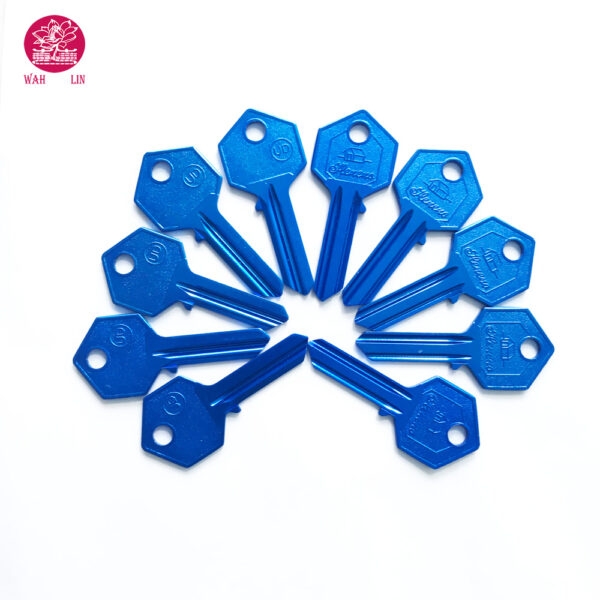 Colorful Key Blanks for Door
