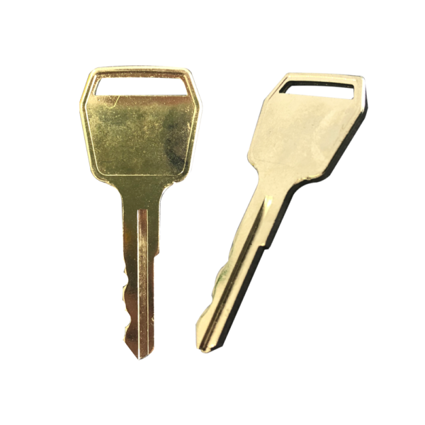 Equipment key for Toyota forklift old #34