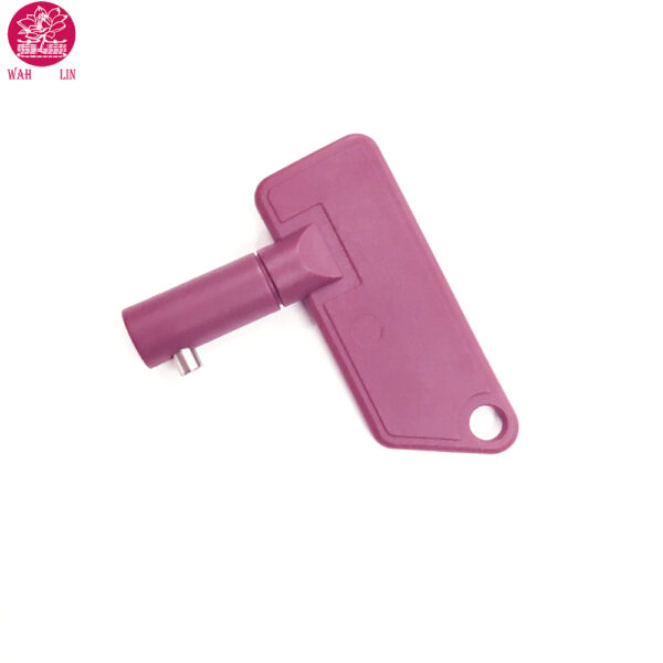 Equipment Key for Terex Battery Disconnect Isolator - Part Number MS634212 - Image 2