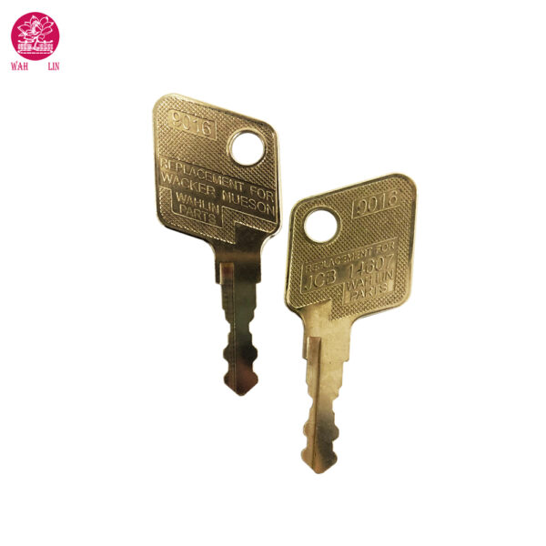 New Wah Lin 14607 14603 Ignition Key For JCB Bomag Excavator Wacker Neuson Hamm Master JCB 3CX Bomag Tractor - Image 2