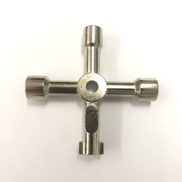 Cross Square Triangle Train Electrical Cabinet Elevator Key