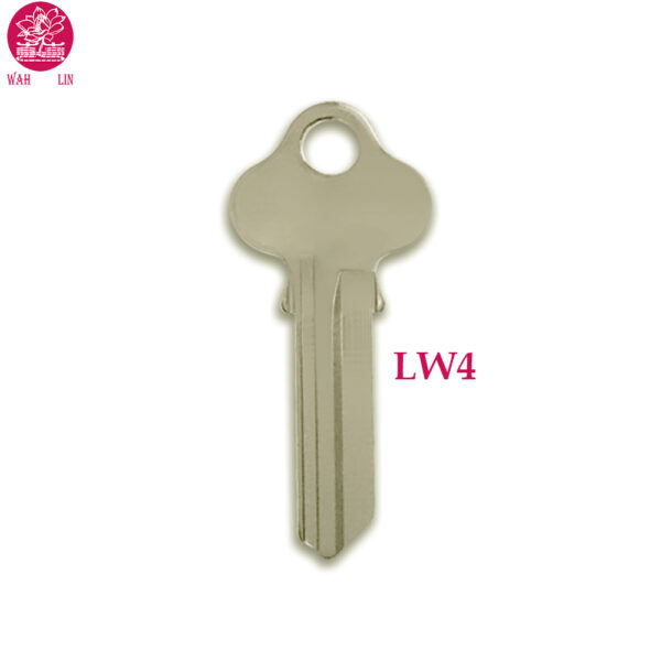 Brass Lockwood LW4 Key Blank - Image 2