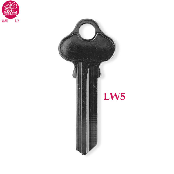 Nickel Lockwood LW5 Key Blank - Image 2