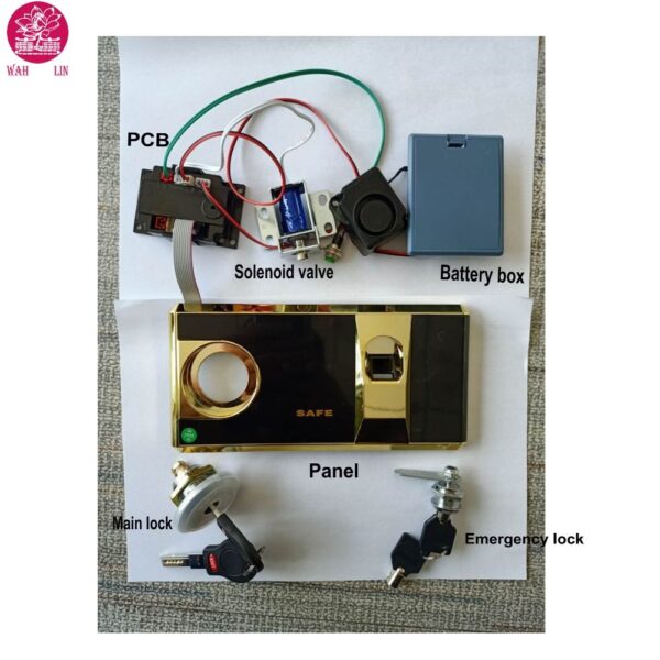 Digital Lock Safe Fingerprint Password Safe Lock For Safe Box PF-1401 - Image 2