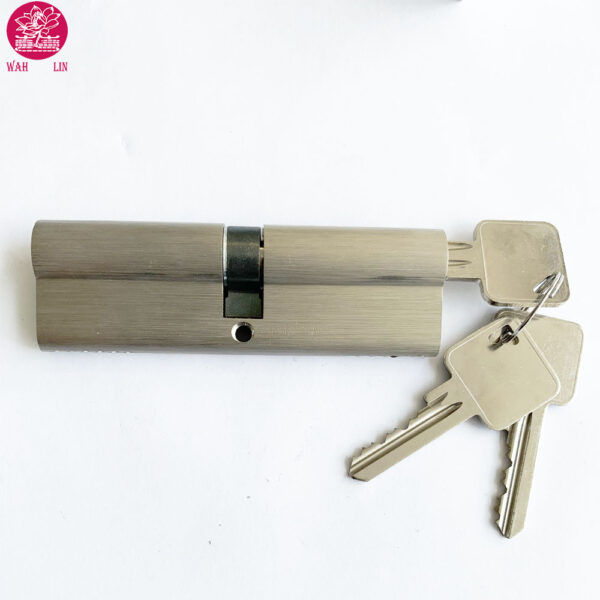 High Quality Low Price Two Side 90mm Brass Door Lock Cylinder - Image 3