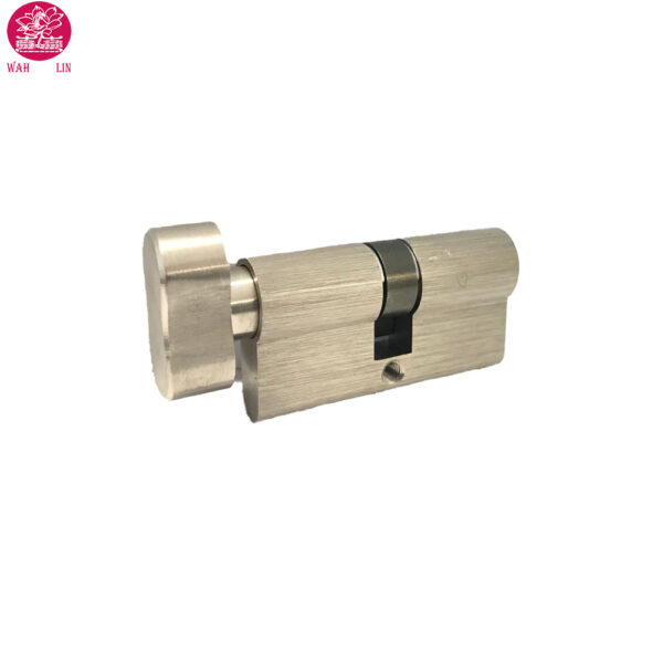 Mortise Brass Door Lock Cylinder 65MM Single Open With Thumb Turn With Customized Design - Image 2