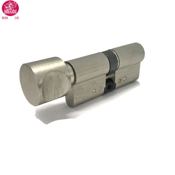 anti drill anti pick high security 70mm brass lock cylinder with 5 dimple keys door lock - Image 2