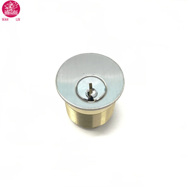 High Quality Solid Brass Round Mortise Schlage Key Brass Door Lock Cylinder - Image 3