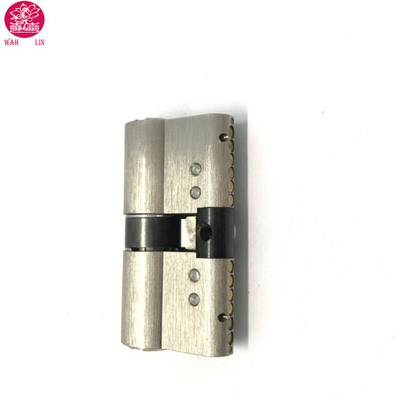 anti snap euro profile door lock cylinder with thumb lock with master dimple keys - Image 4