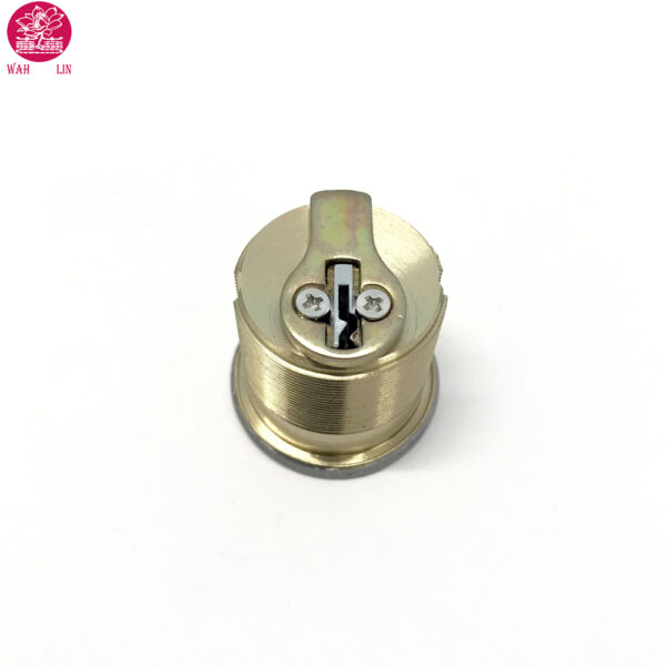 High Quality Solid Brass Round Mortise Schlage Key Brass Door Lock Cylinder - Image 4