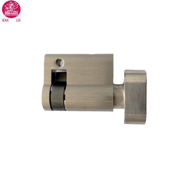 High Quality European Standard Brass Door Locks Key Cylinder With Thumb Turn Knob Single Cylinder - Image 4