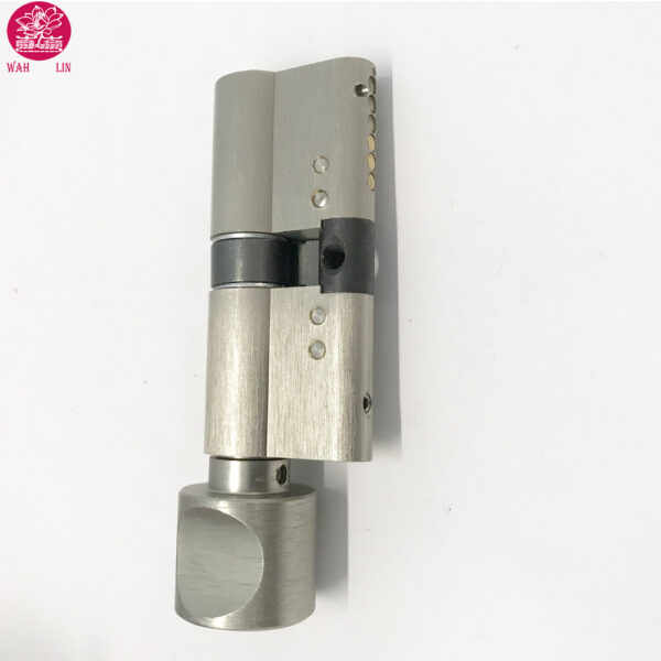 anti drill anti pick high security 70mm brass lock cylinder with 5 dimple keys door lock - Image 5