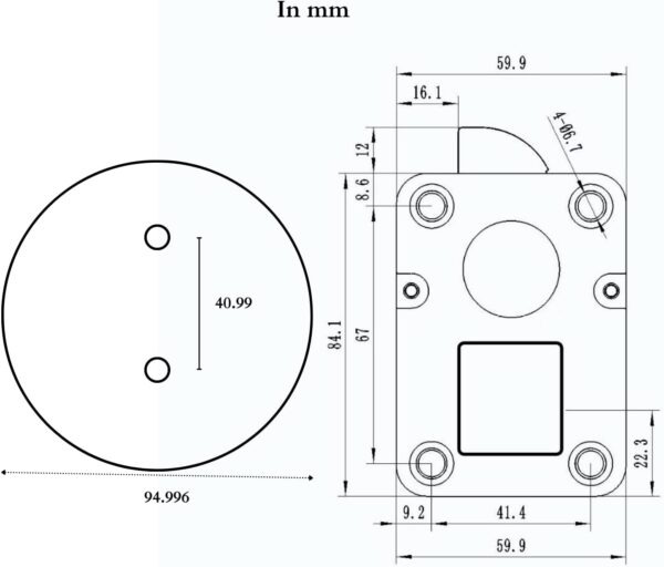 Gun Safe Lock With Swing Bolt Satin Chrome Replace S&G - Image 3