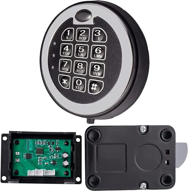 Gun Safe Lock With Swing Bolt Satin Chrome Replace S&G