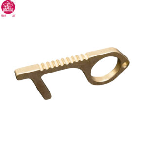 Contactless Handle Key - Elevator Handle Key - Hand Hygiene Portable Antimicrobial Brass Door Opener