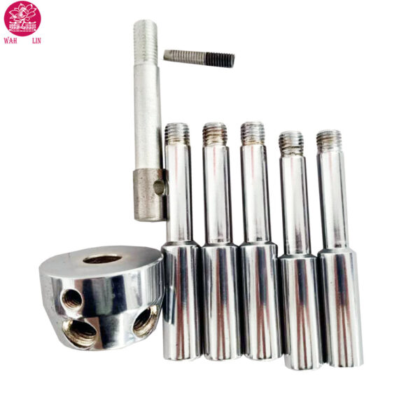 5 Spoke Gun Safe Handle with Chrome Finish / Safe Box Handle, Fireproof Handle - Image 2
