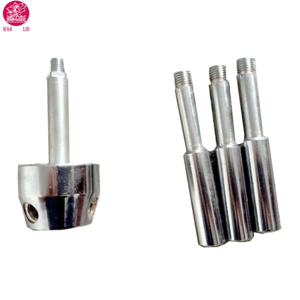 3 Spoke Gun Safe Handle with Chrome Finish / Safe Box Handle, Fireproof Handle - Image 2