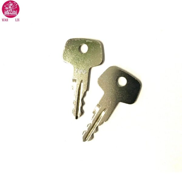 Liebherr 706 Fuel Cap Lock Key For Heavy Equipment Machines #94 - Image 3