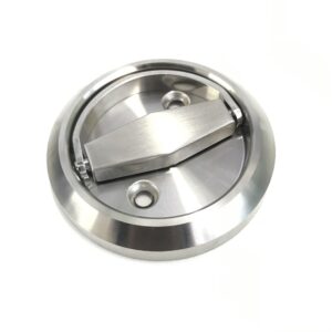 Stainless Steel Pull Handle Knob - Fireproof Door Pull Hidden Round Handle