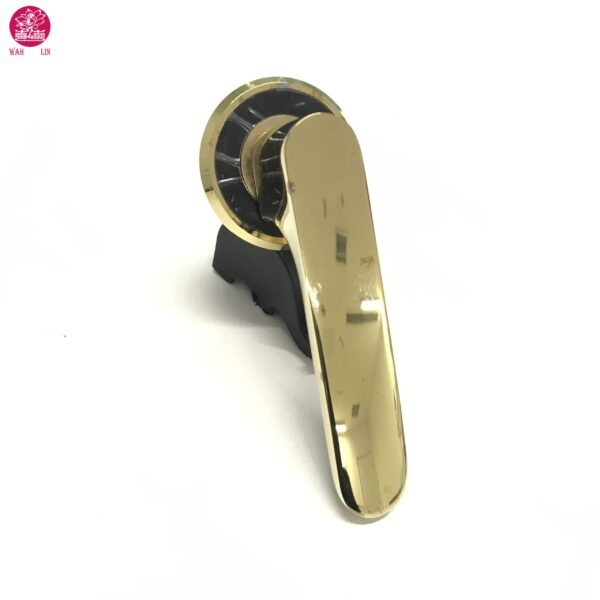 Bright Gold Finish Gun Safe Handle - Small Box Handle - Hotel Cash Box Handle