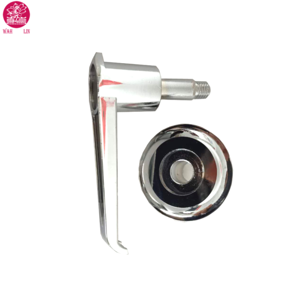 Square Spindle Hole Safe Handle - Replacement Safe Handle for Steel Storage Box Cash Box - Image 2