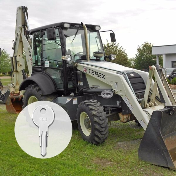 Terex WA05 Key - Equipment Key 0715271320 | Wah Lin Parts #104 - Image 4