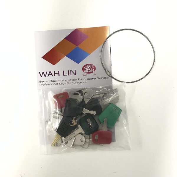 Wah Lin 30 Heavy Equipment Construction Ignition Keys Set Fits Many Models / 30 Keys Heavy Equipment Master Set - Image 2