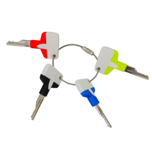 New Design D250 Ignition Keys Plastic Head with Multi Color 4 Key Pack
