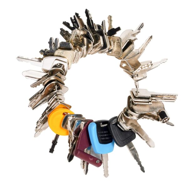 58 Heavy Equipment Keys/Premium Construction Ignition Key Set Fits Caterpillar, Komatsu, Kubota, Case, JD, Yanmar, Daewoo, Hyster, Takeuchi, Ford, New Holland and More