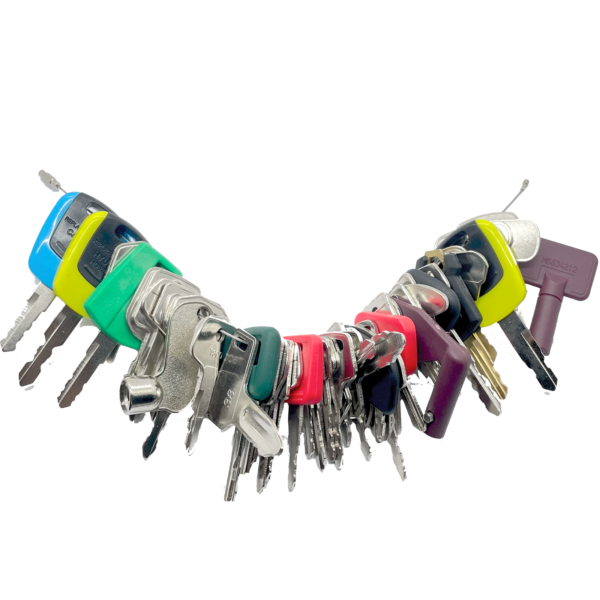 55 Premium Master Heavy Equipment Keys Set, Universal Construction Worker Equipment Spare Parts, Fits Caterpillar CAT Case JCB John Deere Kubota Komatsu Hyster Crown Takeuchi & More - Image 5