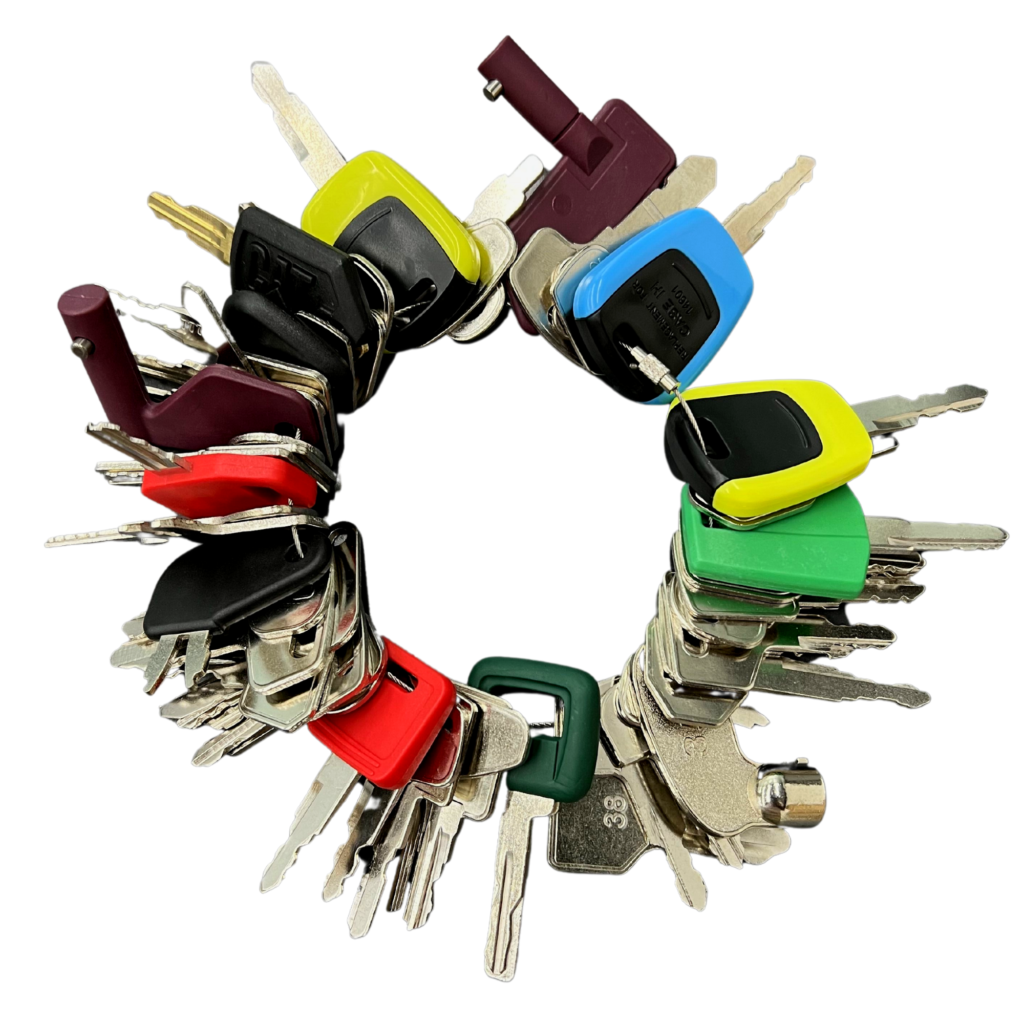 55 Premium Master Heavy Equipment Keys Set, Universal Construction Worker  Equipment Spare Parts, Fits Caterpillar CAT Case JCB John Deere Kubota