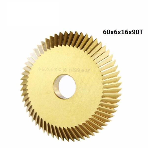 Key Copy Machine 1pc 60x6x16mm 90Teeth HSS Key Machine Cutter Saw Blade Fit on 238BS 2AS Machine for Making Keys - Image 2
