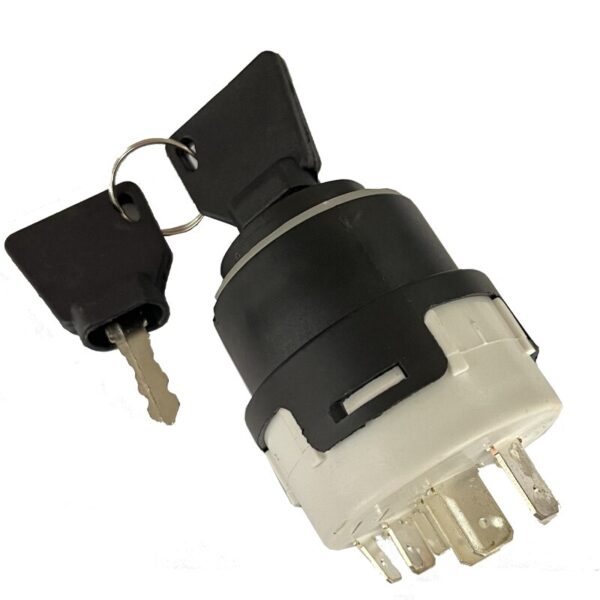 701/80184  Ignition Switch with 2 Keys 3 POSITION 9pins for JCB 3CX 4CX - Image 2