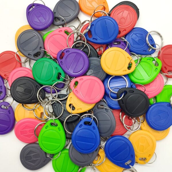 EM4305 T5577 Copy Rewritable Writable Rewrite Duplicate RFID Tag Copy EM4100 125KHZ Card Proximity ID Token Keyfobs x 100pcs