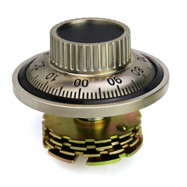 Mechanical code disk lock Vault password lock Safe deposit box Accessories - Image 4