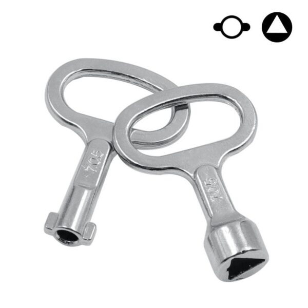 Universal Key Multifunction Wrench Metro Trains Key Lock Elevator Door Key Electric Cabinet Keys Single key