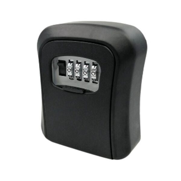 Key lock box wall-mounted plastic key safe weatherproof 4 combination key storage lock box for indoor and outdoor use - Image 9