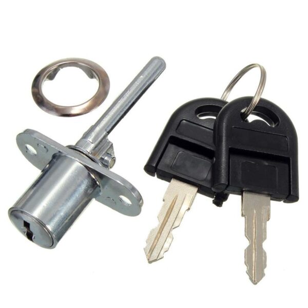 Zinc Alloy Computer Desk Cabinet Mailbox Drawer Cupboard Locker Cam Lock with Keys