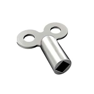 The Extended Exhaust Valve Key is Used for All Heating/Radiator Switch Buttons, The Valve Key is Made of Zinc Alloy Material