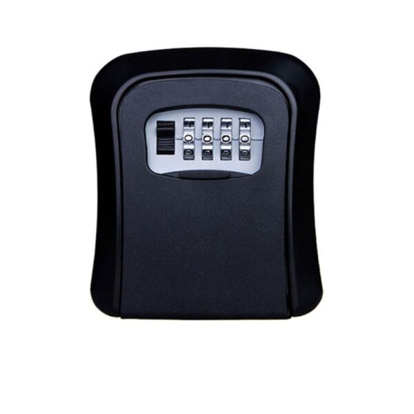 Key lock box wall-mounted plastic key safe weatherproof 4 combination key storage lock box for indoor and outdoor use - Image 11