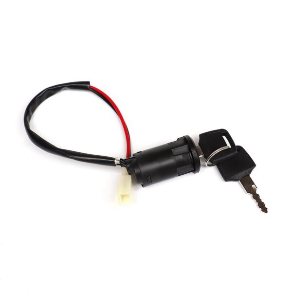 Motorcycle 2 wire Ignition Key Switch with 2 keys Lock, for Electrical Scooter On/Off Car Trike - Image 4