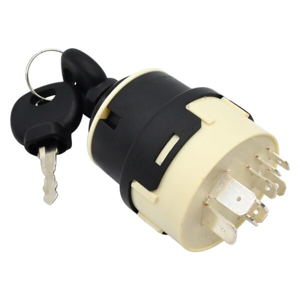 Ignition Switch 11 Pins with 2 Keys 1532371C2 Compatible with JCB
