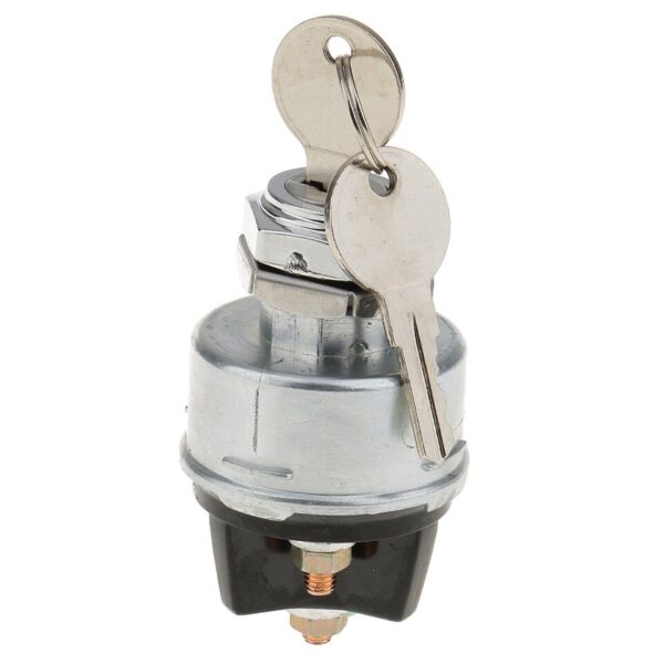 12 Volt Forklift Tractor Universal 3 Position Ignition Starter Keys Switch - Image 5