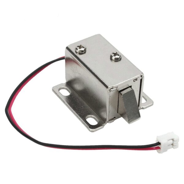 Electronic Lock Catch Door Gate 12V/0.43A Electric Release Assembly Solenoid Access Control