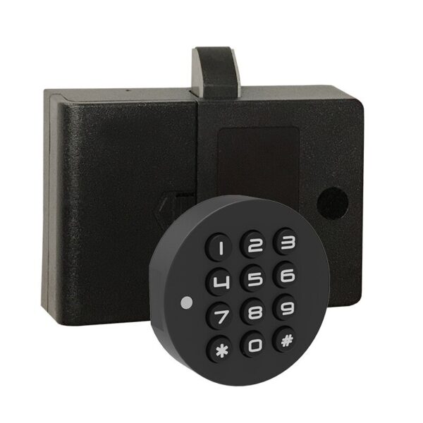 Password Lock Drawer Smart Door Lock Anti-theif Mini Code Locker Wardrobe Gym Cabinet Electronic File Lock USB Backup Key - Image 5