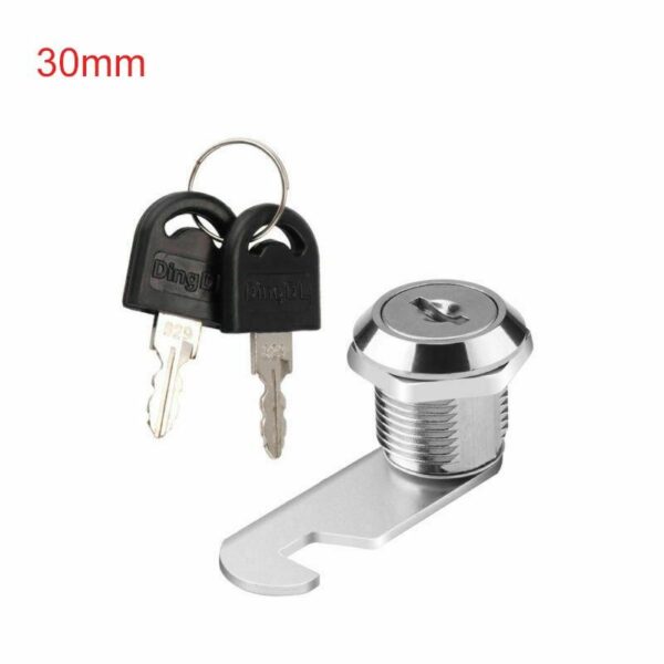 Security Lock 16/20/25/30mm Cabinet Locks Filing Cabinet Post Mailbox Drawer Cupboard Locker Security Furniture Locks With 2 Key - Image 4