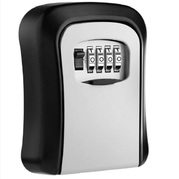 Key lock box wall-mounted plastic key safe weatherproof 4 combination key storage lock box for indoor and outdoor use - Image 10