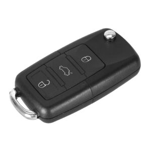 2 Buttons Remote Flip Folding Car Key Shell for VW Volkswagen MK4 Bora Golf 4 5 6 Passat Polo Bora Touran