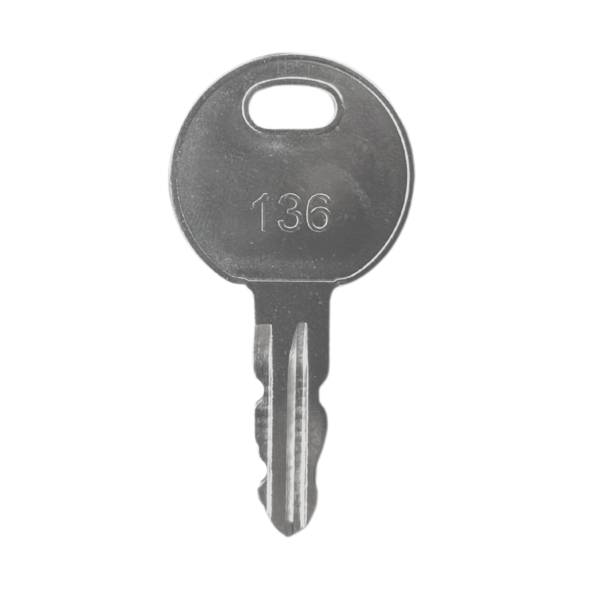 1051 Key Fits Thwaites Dumpers, Replaces T104633 and Trimark 1051 #136 - Image 2