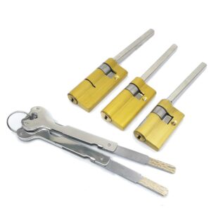 Special lock core for automatic fingerprint lock cylinder  ,With tail,C-Class core ,2keys,Anti-theft door emergency lock core